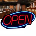 Neon Open Sign Led Light Fraternity Houses Window For Business Storefront Walls Office Shop Bar