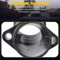 Ocpty Thermostat Housing Fit For Mercedes-benz C230 2003-2005 Engine Coolant Assembly Replaces 2712001256
