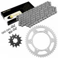 Caltric Drive Chain And Sprockets Kit Compatible With Kawasaki Kx250 1990 1991 Kdx250 1992 1993 1994