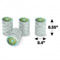 Summer Wreath Sunflowers Tire Rim Wheel Aluminum Valve Stem Caps