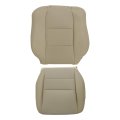 Driver Bottom Top Lean Back Perforated Leather Seat Covers Tan For Acura Tl 2005 2006 2007 2008 