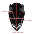 Motorcycle Windshield Windscreen Wind Shield Protector Fit For Kawasaki Z900 2017-2019