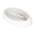 Arcon 51251 Universal Porch Utility Light With Clear Lens And White Base 