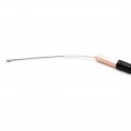 Uxcell Black Rubber Coated Motorcycle Motorbike Throttle Cable Wire For Yamaha Ybr125
