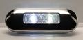 Marine Boat Led White Oblong Shape Courtesy Light 12v Waterproof Stainless Steel Recessed Lighting For Walkways And Steps Cool 