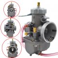 Wflnhb Motorcycle Carburetor Replacement For Yamaha Yz125 Carb Round Slide 34mm 1974-1984