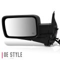 Ch1320276 Factory Style Driver Left Side Mirror Manual Folding Power Adjust Heated Glass Memory Compatible With Jeep Commander