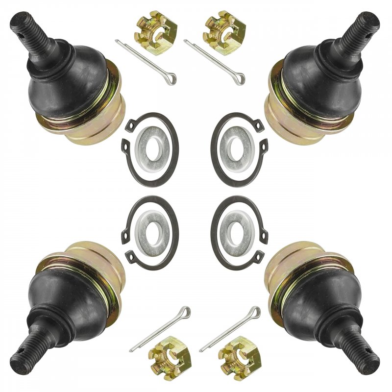 Caltric 4 Upper And Lower Ball Joints For Suzuki Kingquad Lt-a750x Lta750x 2008 2009 2010-2020