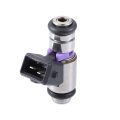 1 Pcs Iwp065 464318 Fuel Injector For Fiat Palio Hatchback 1 0l 1996-2003 Metal Plastic Black 