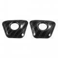 2 Pcs Abs Carbon Fiber Pattern Car Inner Door Lock Pull Cover Pins Caps Accessories For Toyota Supra Gr A90 A91 Mk5 2018-2022 