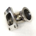 90 Degree T3-4 Bolt To 2 5 Vband Turbo Charger Flange Conversion Adapter Flange 