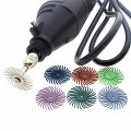 Radial Bristle Disc Brush For Rotary Tools Cleaning Finishing Deburring Polishing 220
