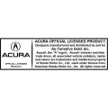 Au-tomotive Gold Carbon Fiber Leather Key Chain For Acura Rdx Gun Metal