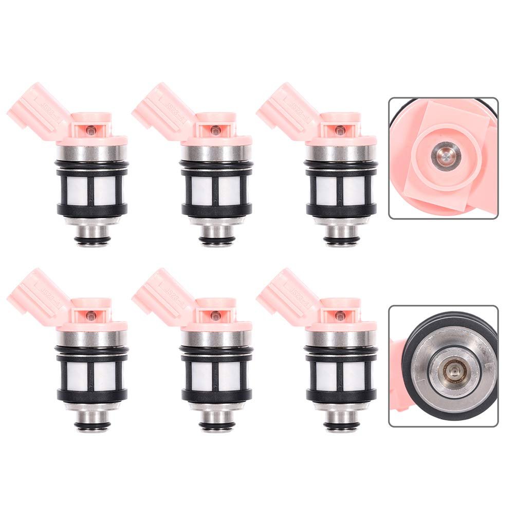 Fuel Injectors Set 166001800 For Nissan Frontier Pathfinder Xterra Quest Infiniti Qx4 And Mercury Villager 6 Pieces