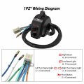 1pz Sr1-h01 Universal Light Turn Signal Switch Flasher Relay Horn Replacement For Honda Ktm Suzuki Kawasaki Yamaha Motorcycle
