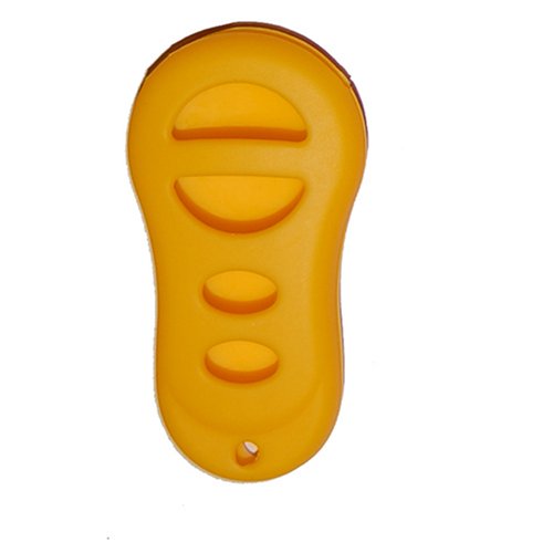 Yellow Silicone Rubber Remote Key Chain Cover For Viper Remotes 2003 To 2009 Fits Intrepid Neon Srt Stratus 300 Concorde Lhs