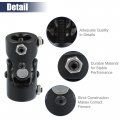 Acropix Universal 1 Dd Dd Steering U-joint Coupler Replacement Black Pack Of 1