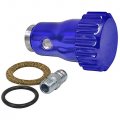 Empi 18-1098 Blue Vented Vw Oil Filler W Screw On Cap Fits Air-cooled Engine