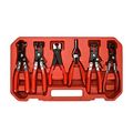 Betooll 9pcs Wire Long Reach Hose Clamp Pliers Set Fuel Oil Water Auto Tools 