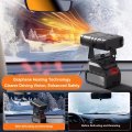 Cordless Portable Car Heater 170w Fast Heating Defroster Defogger For Windshield Warming Hands Space