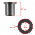 Caltric Front Rear Suspension Bushings Compatible With Arctic Cat 3313-112