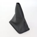 Teamwill 1pc Pu Leather Gear Stick Shift Cover Boot Gaiter For 01-13 Toyota Corolla