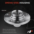 A-premium 2 X Front Wheel Hub Assembly Compatible With Volkswagen Passat 1998-2005 Audi A4 1997-2002 Quattro Replace 8d0407615e