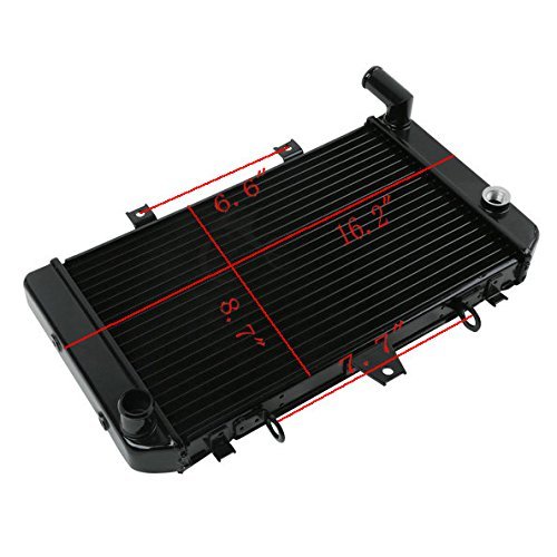 Tcmt Radiator Cooler Fit For Kawasaki Zrx1100 1996-2000 Zrx1200 2001-2008 2007 2006