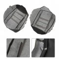 Labwork Front Driver And Passenger Side Bottom Top Lean Back Black Artificial Leather Seat Cover Replacement For 2002-2007 F250