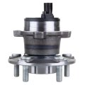 Rear Wheel Hub Assembly With Abs 512411 For Volvo S40 Fwd 2005 2011 V50 C70 2006 2013 C30 2007 5 Bolts Left And Right 