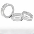 Aluminum Headlight Volume Tune Control Knob Cover Ring Trim Interior Accessories Compatible For Ford Mustang 2015 2016 2017 