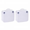 Wardrobe Door Lamp Switch Momentary Closet Switches Normally Closed 110-250v 2a White 2 Pcs 