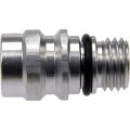 Hummer H3t 2009010 Air Conditioning Service Valve Aluminum Natural Female Thread End Male 2 2 By 1 50 In Fitting Size 1 2
