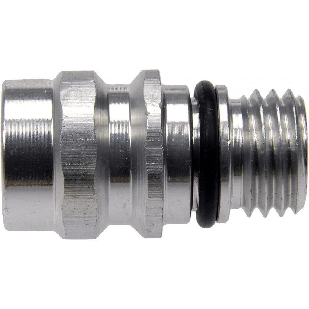 Hummer H3t 2009010 Air Conditioning Service Valve Aluminum Natural Female Thread End Male 2 2 By 1 50 In Fitting Size 1 2