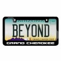 Ipick Image Made For Jeep Grand Cherokee Black Metal License Plate Frame