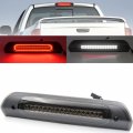 Njsbyl For Ram 1500 Third Brake Lights Replacement 2002-2009 Dodge 2500 3500 Pickup Smoked Lens Red Led 3rd Light Strobe High