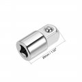 Uxcell 1 4 Inch Drive F X 3 8 M Socket Adapter Female To Male Cr-v Silver