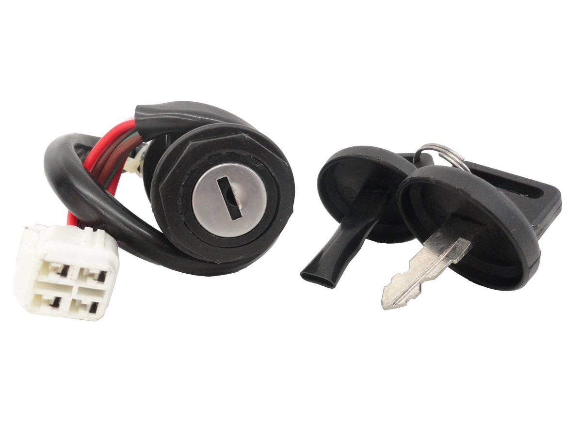 Cru Products Key Ignition Switch For Yfm400 Yfm 400 Kodiak