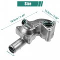 X Autohaux Aluminum Alloy Thermostat Assembly With Housing Sensor Ford Explorer 4 0l 1997-2001 For Mercury V6 1998-2001