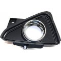 Toyota Rav4 2016 2017 2018 Fog Light Trim Driver Side Front Textured With Chrome For Le Limited Platinum Hybrid Xle To1038192 