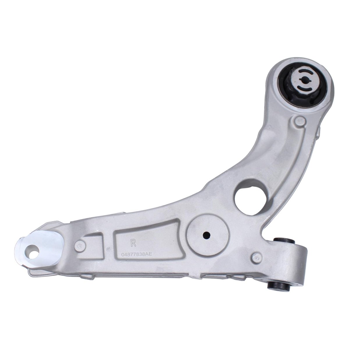 Front Passenger Side Lower Control Arm For Jeep Cherokee 2014 2018 Model 68210238ac Silver Alloy Steel Suspension Part