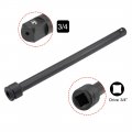 Uxcell 3 4 Drive By 16 Impact Extension Bar For Use With Air Wrenches Breaker Bars Ratchets Cr-mo Steel