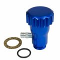 Oil Filler Extension Blue Anodized Fits Aircooled Vw Compatible With Dune Buggy