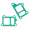 Caltric 2 Carburetor Intake Manifold Gaskets Compatible With John Deere Hpx 4x2 4x4 Hpx615e Gator