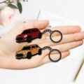 Mini Cooper Keychain For And S Accessories 2014 To 2022 Red Metal Key Chain With Double Ring Modern Style 2 In X 1
