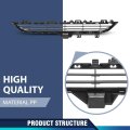 Front Center Upper Bumper Grille Black Plastic For Bmw X5 2014-2018 51117294476 Bm1036182