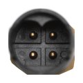 Coolant Temperature Sensor For Bmw 323i 1997 Replacement Brass And Plastic Black Gold Plug In Connector Bullet Terminal