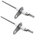 025-37499-000 Gas Furnace Flame Sensor 2pcs Fit For York Luxaire Coleman Cp9c080812mp12c Cp9c080b12mp11 Cp9c080b12mp12c 