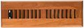 Decor Grates Wlc210-n 2-inch By 10-inch Wood Floor Register Natural Brazilian Cherry 