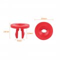 Uxcell 20pcs Screw Bolt Retainer Plastic Rivet Fender Liner Fastener For Ford Escape F-150
